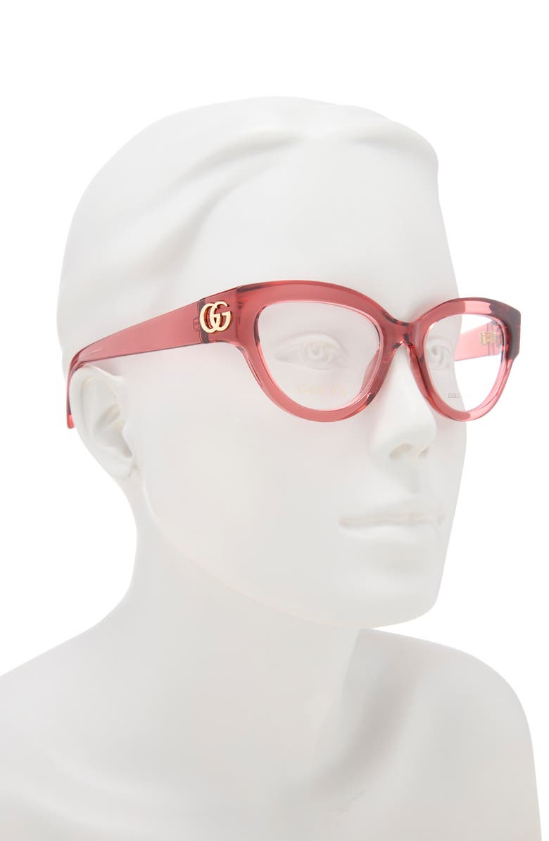Gucci 51mm Core Optical Frames, Alternate, color, 