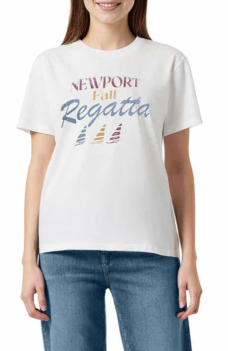Wildfox Ryan Newport Regatta Graphic T-Shirt