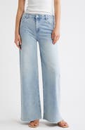 Tractr Rhinestone Wide Leg Jeans
