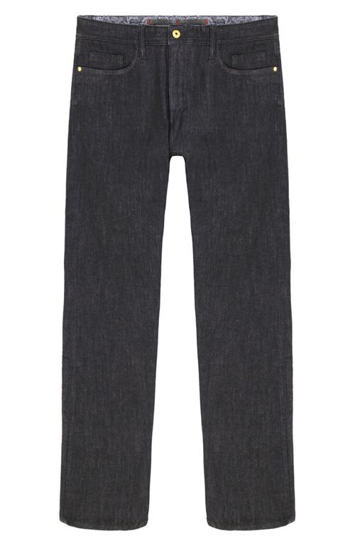 Robert Graham Feragen Straight Leg Jeans In Black