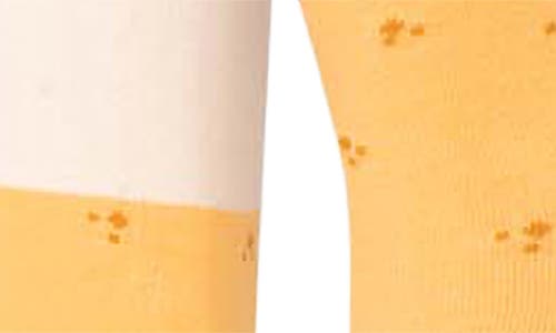 Doiy Fortune Cookie 3d Crew Socks In Yellow
