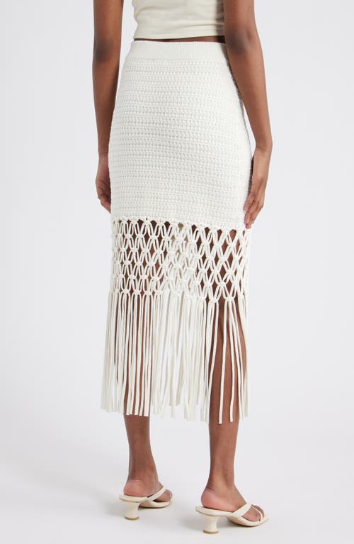 Rails Sevilla Crochet Knit Skirt