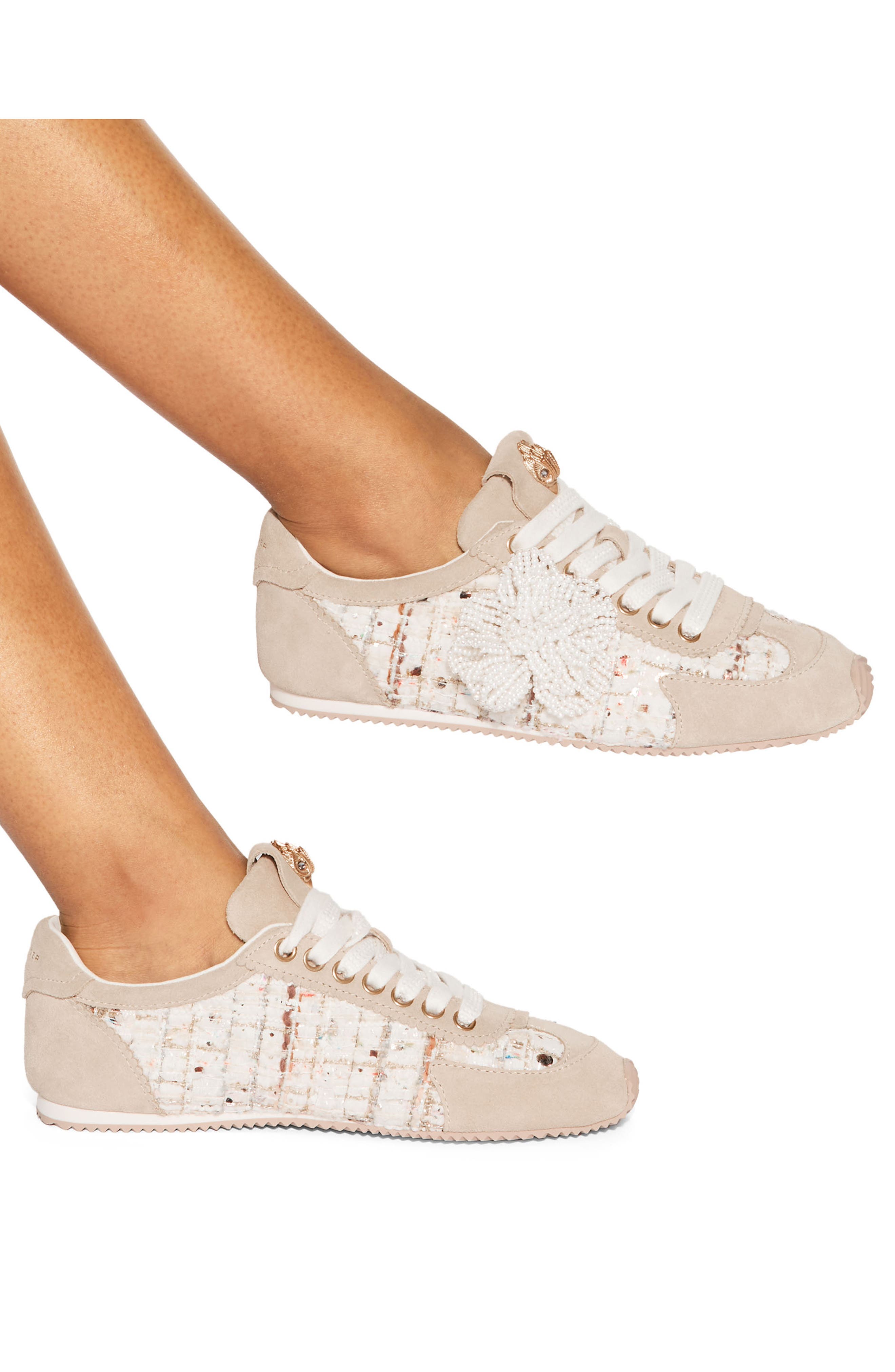 Kurt Geiger London Islington Sneaker, Alternate, color, Open Beige