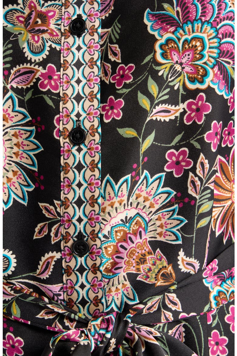 Tiered Shirtdress, Alternate, color, ANNE BLACK MULTI