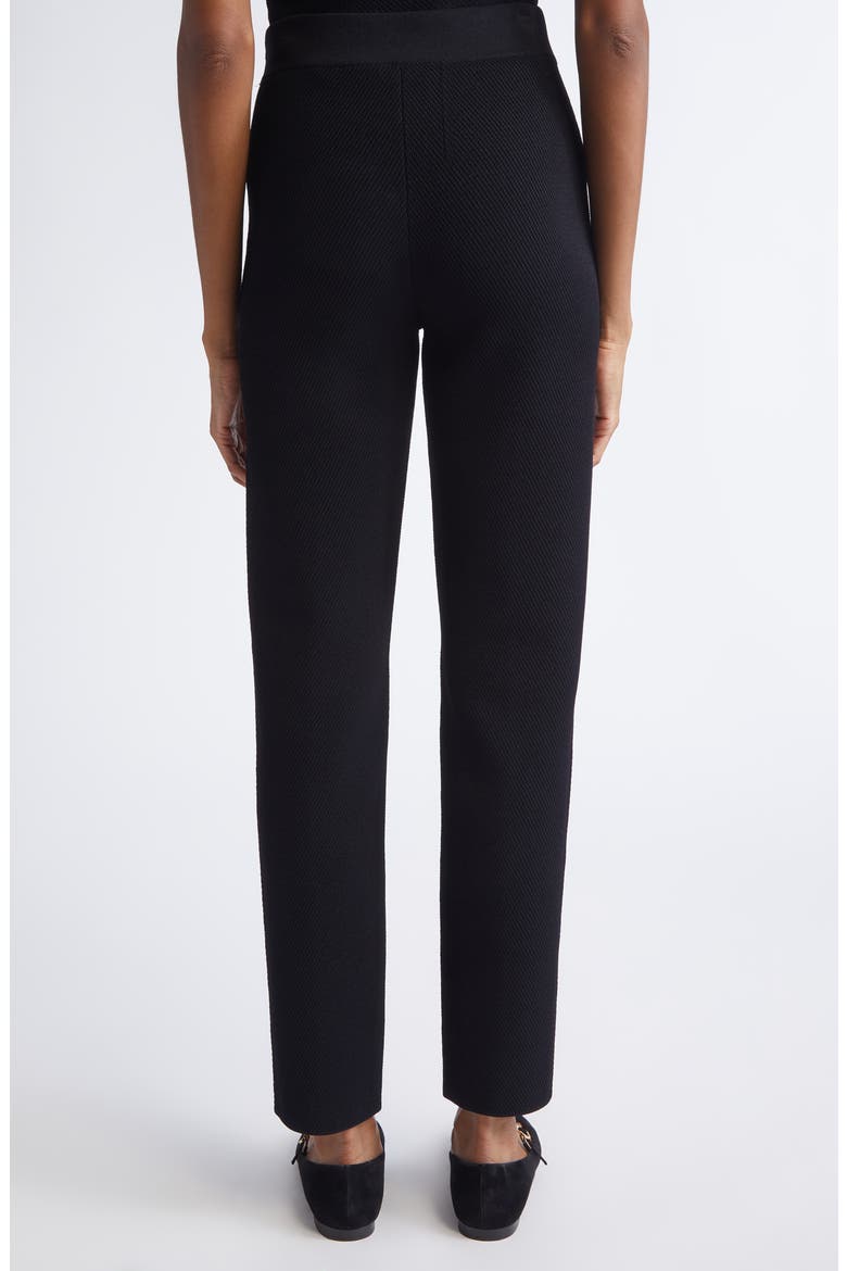 Venezia Knit Pants, Alternate, color, BLACK