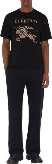 Burberry Cross Stitch EKD Cotton T-shirt | Nordstrom