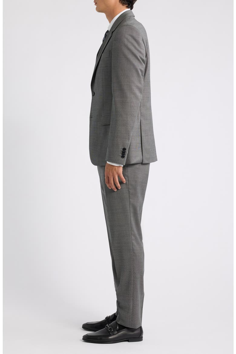 Houston Stretch Virgin Wool Suit, Alternate, color, BLACK