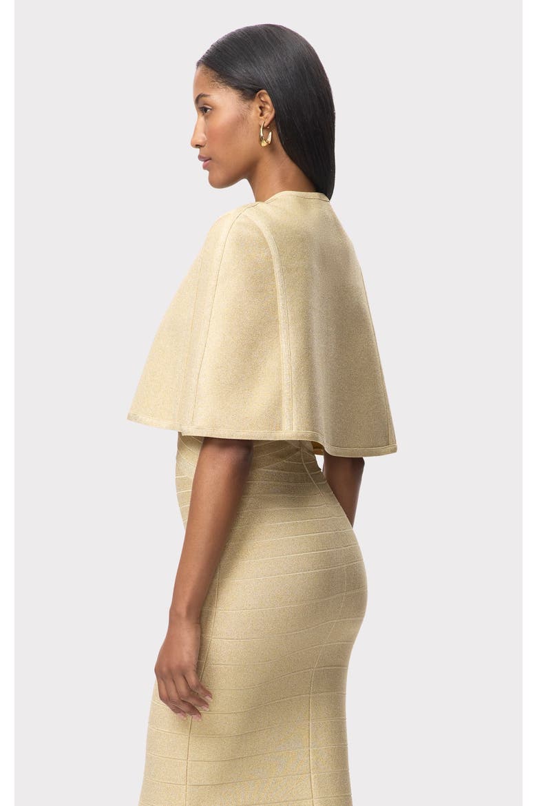 The Juliette Cape, Alternate, color, METALLIC GOLD