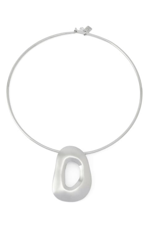 Sculptural Pendant Necklace