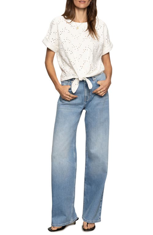 Shop Sanctuary All Day Eyelet Embroidery T-shirt