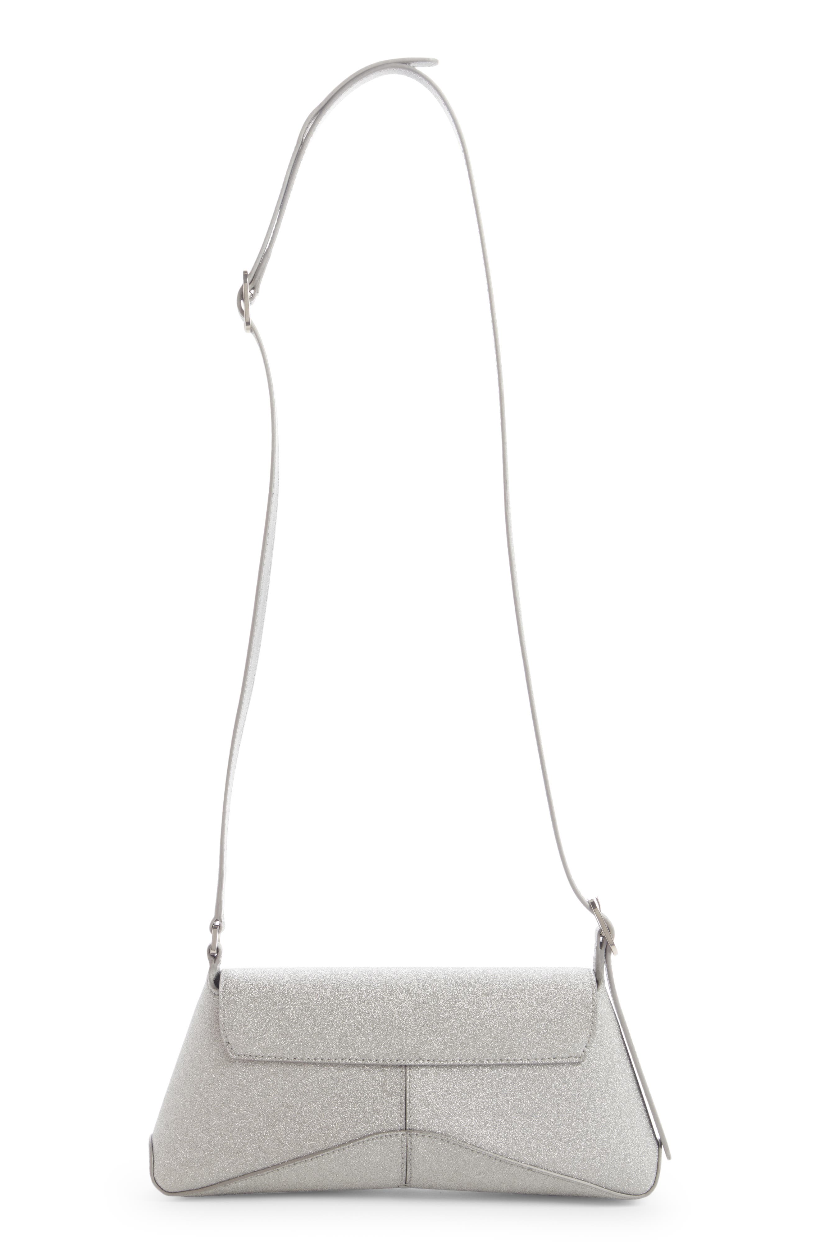 Balenciaga XX Street Sparkle Shoulder Bag, Alternate, color, 