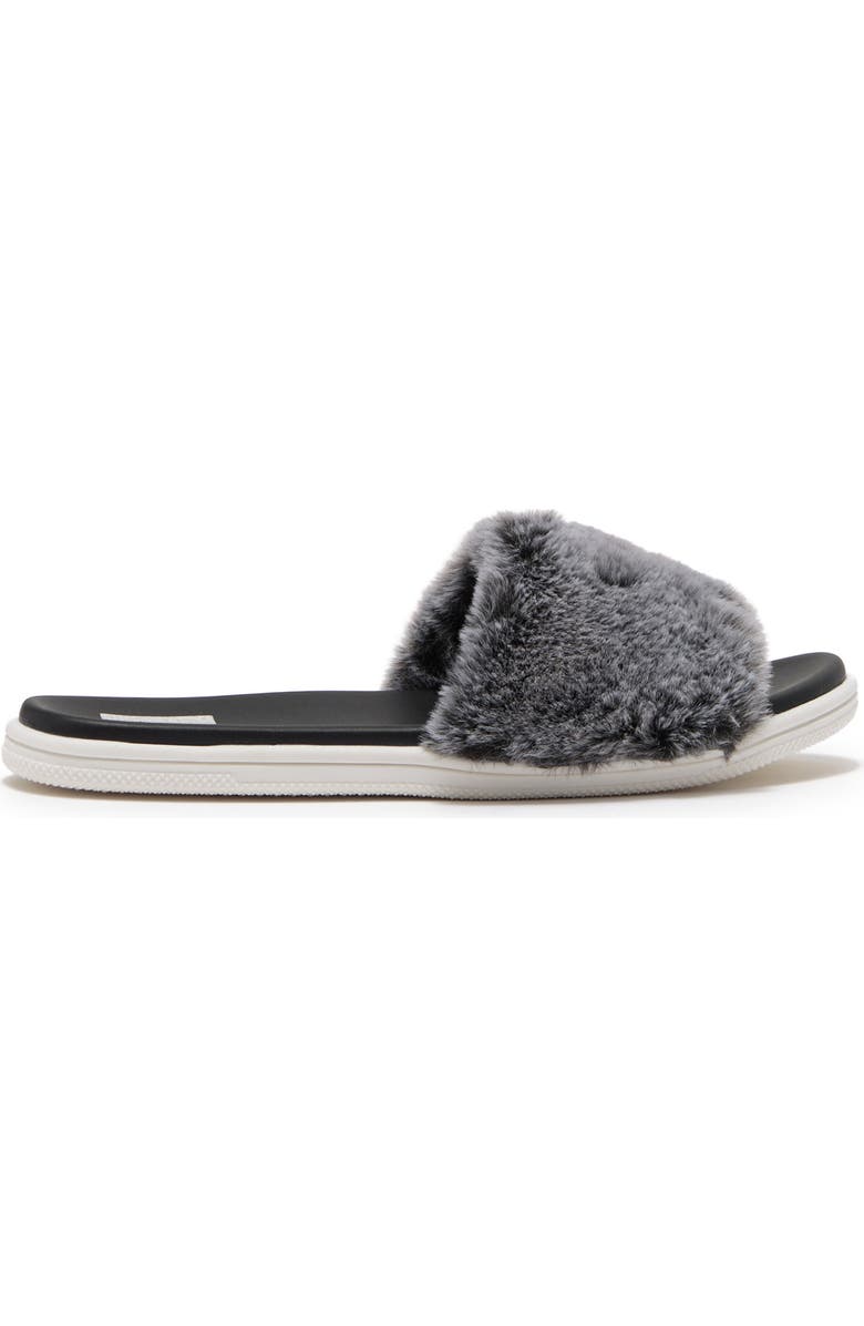 DV by Dolce Vita Faux Fur Slide Sandal, Alternate, color,