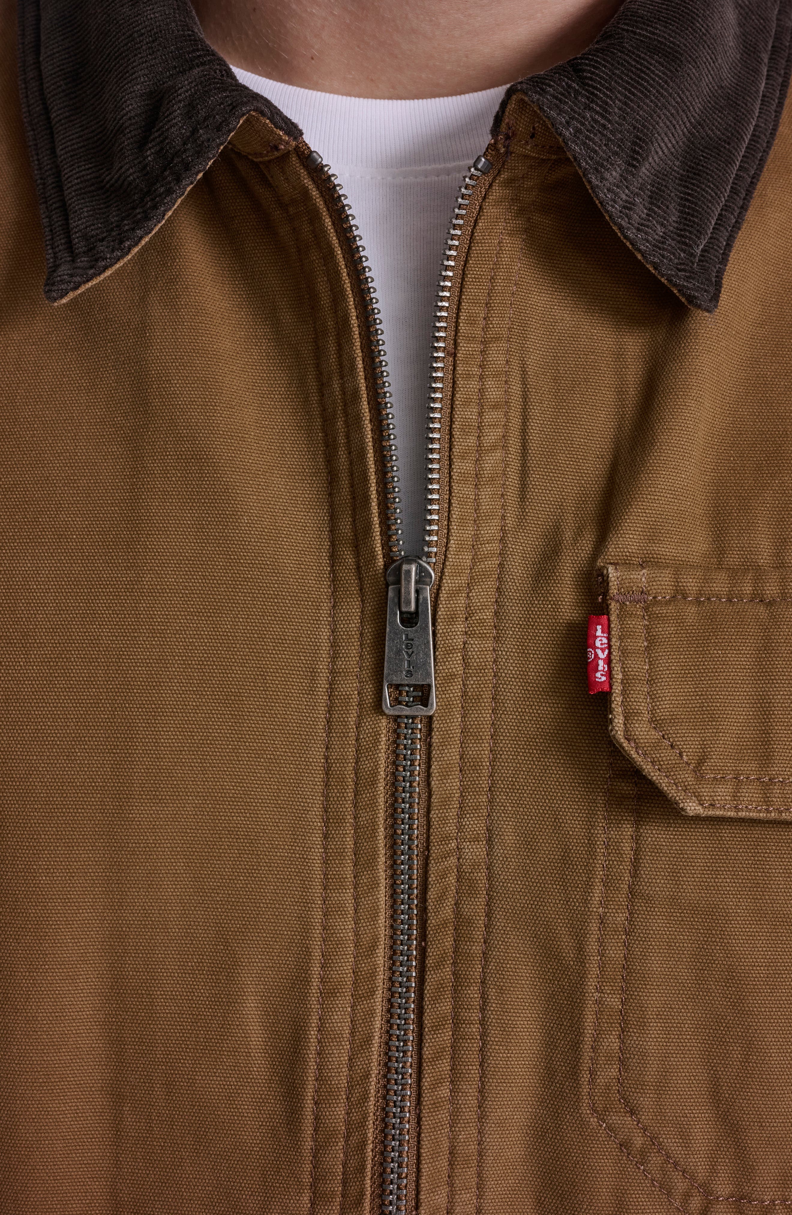 Мужские Levi's Lightweight Cotton Twill Utility Jacket — фото 6
