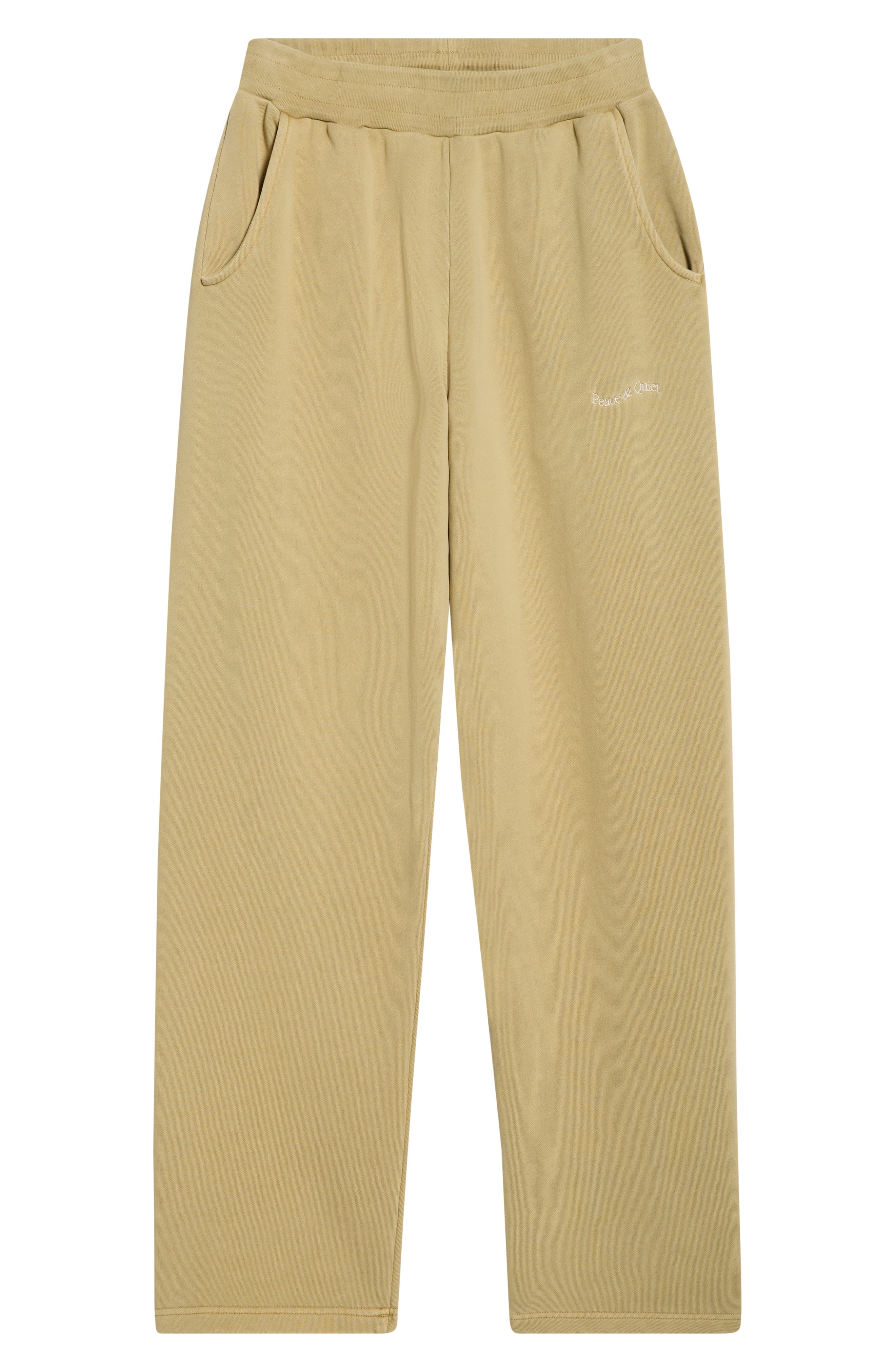 Wordmark Sweatpants - Tan