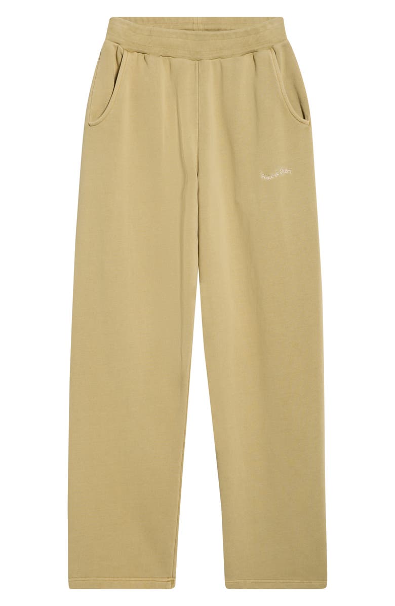 Museum of Peace & Quiet Wordmark Sweatpants, Alternate, color, Tan