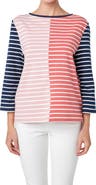 English Factory Stripe Colorblock Top