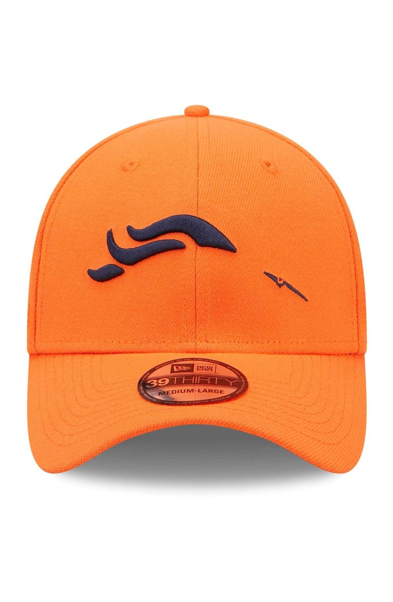 New Era Men's New Era Orange Denver Broncos Elemental 39THIRTY Flex Hat, Alternate, color,