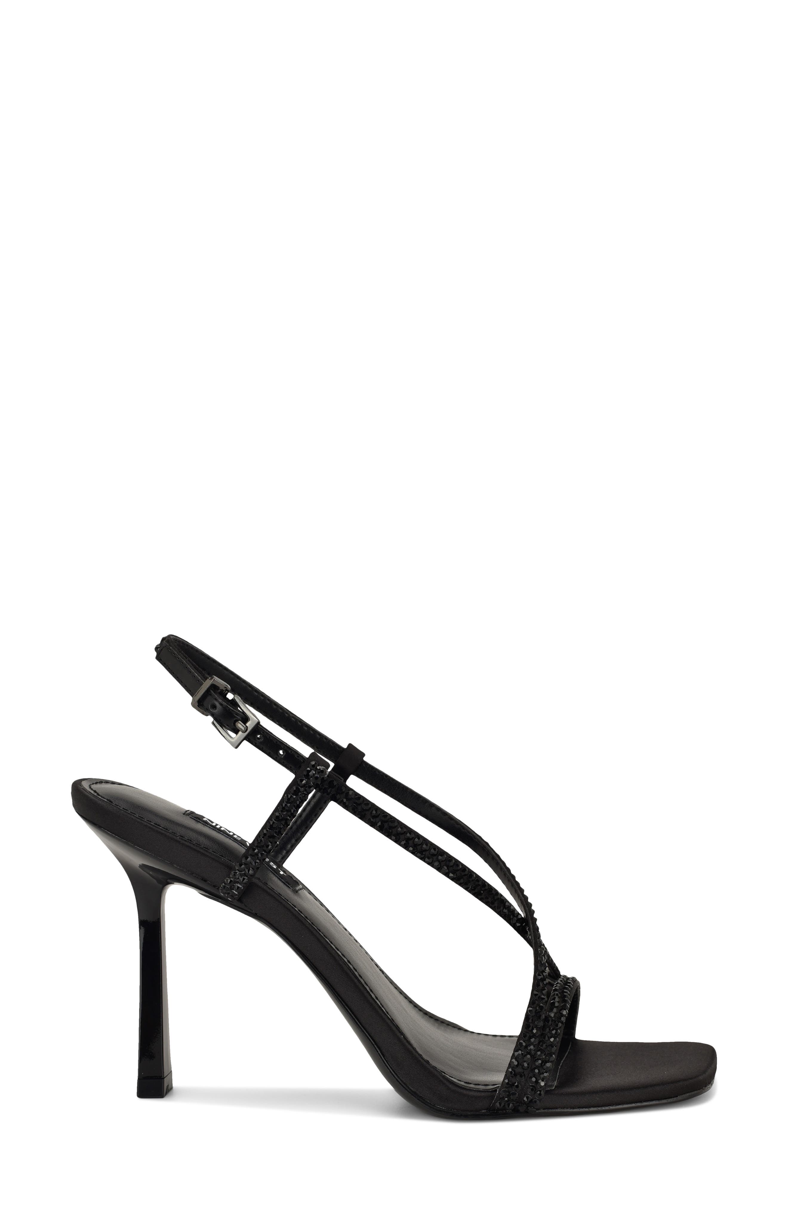Nine West Vallanh Slingback Sandal, Alternate, color, Black