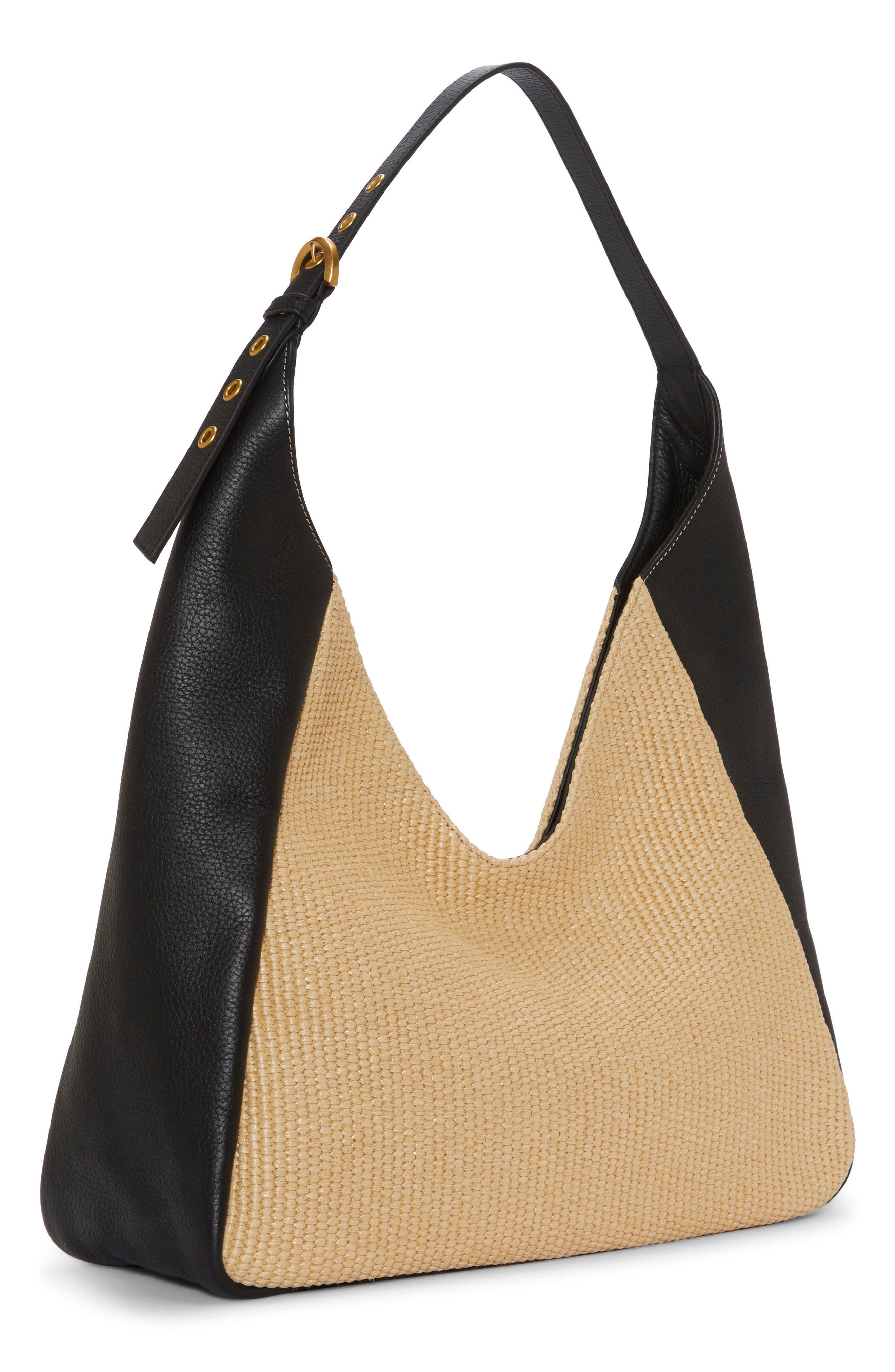 Vince Camuto Marza Colorblock Hobo Shoulder Bag, Alternate, color, 