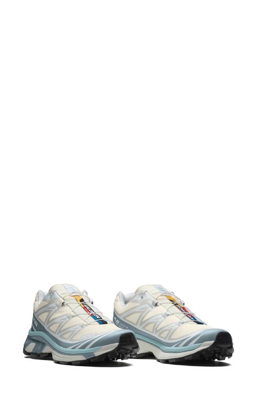 Salomon Gender Inclusive Xt-6 Sneaker In Vanilla Ice