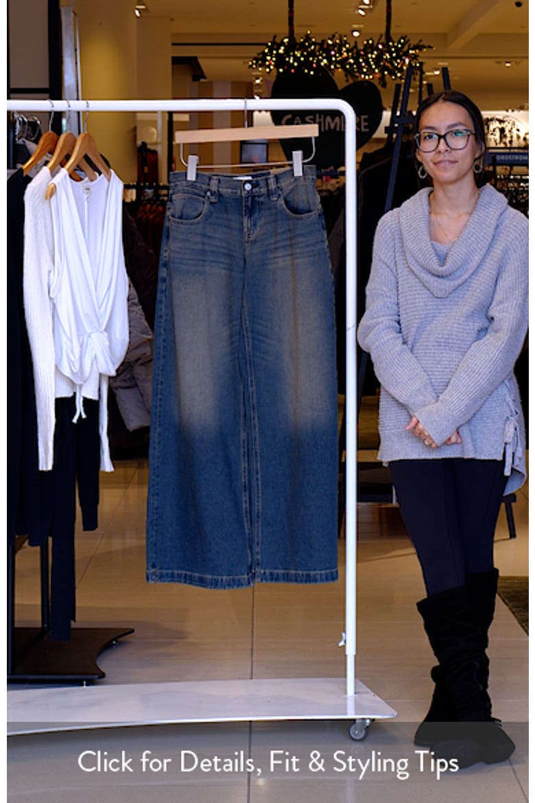 Sloane Ultra Baggy Del Mar Wide Leg Jeans video