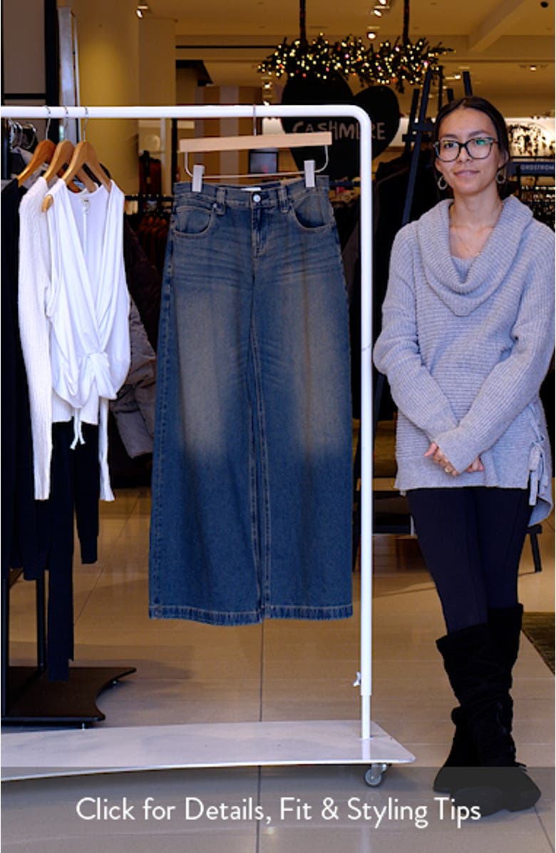 Sloane Ultra Baggy Del Mar Wide Leg Jeans, sales video thumbnail