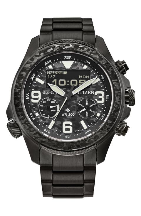 Promaster Land Eco-Drive Bracelet Watch, 43.9mm