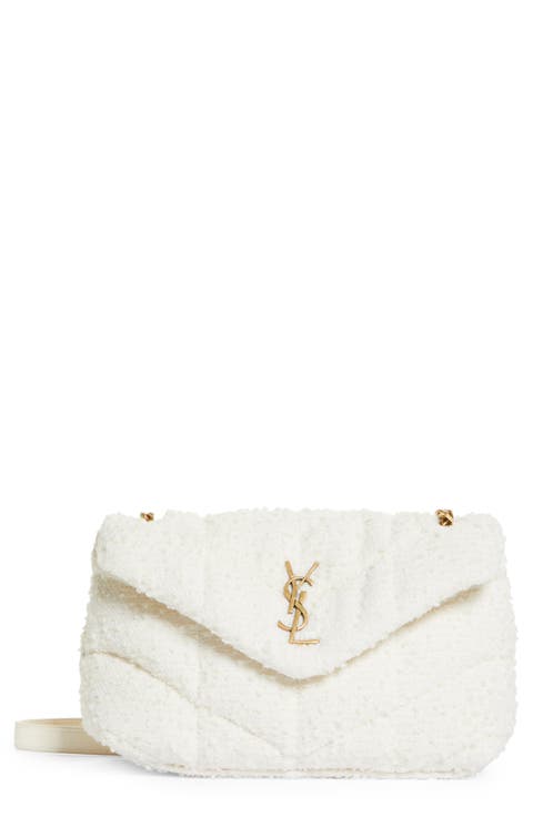 Toy Lou Bouclé Puffer Bag