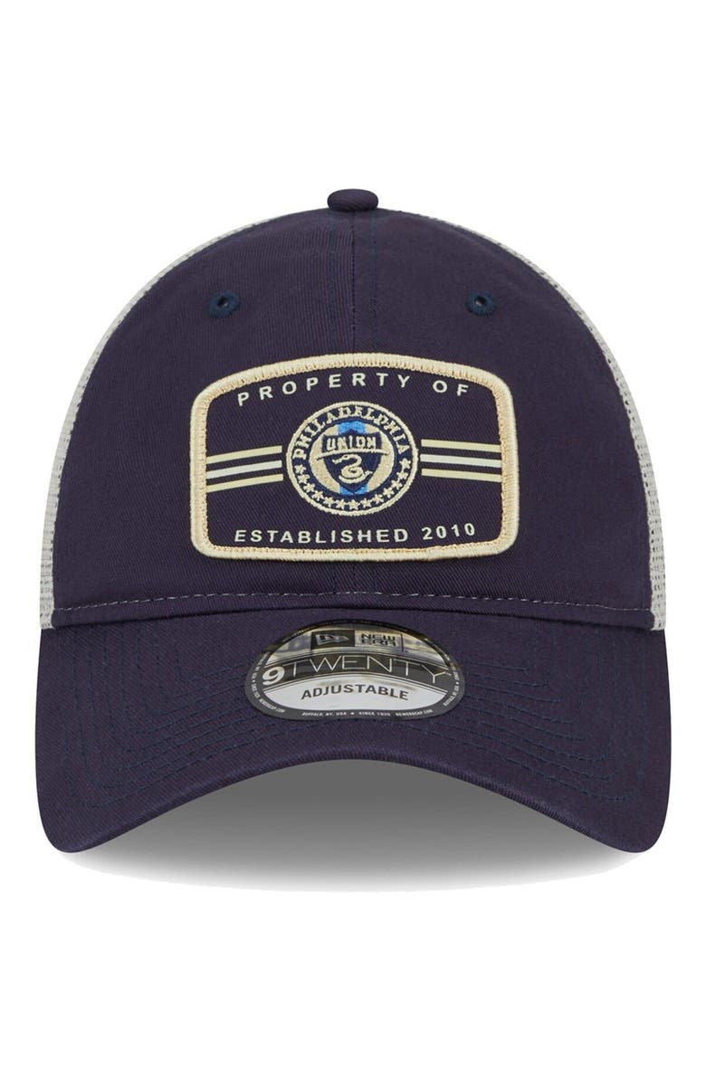 New Era Men's New Era Navy Philadelphia Union Property 9TWENTY Snapback Hat, Alternate, color, 