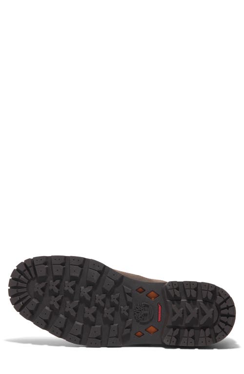 Timberland Britton Road Waterproof Derby In Dark Brown Full Grain