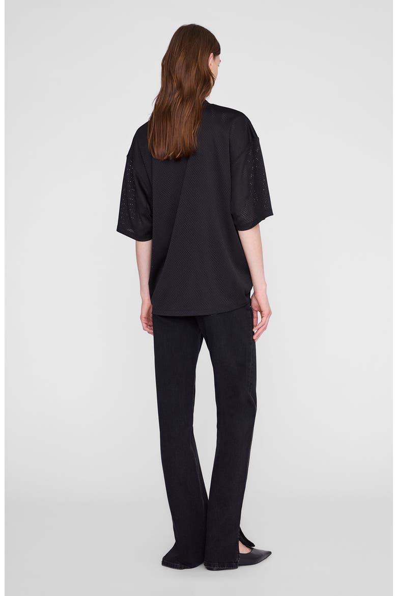 Nell Mesh Tee, Alternate, color, Black