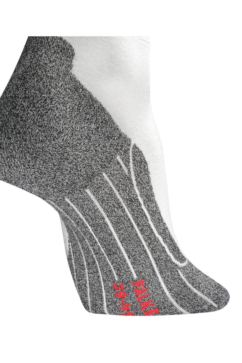 RU4 Light Performance Running Socks, Alternate, color, White-Mix