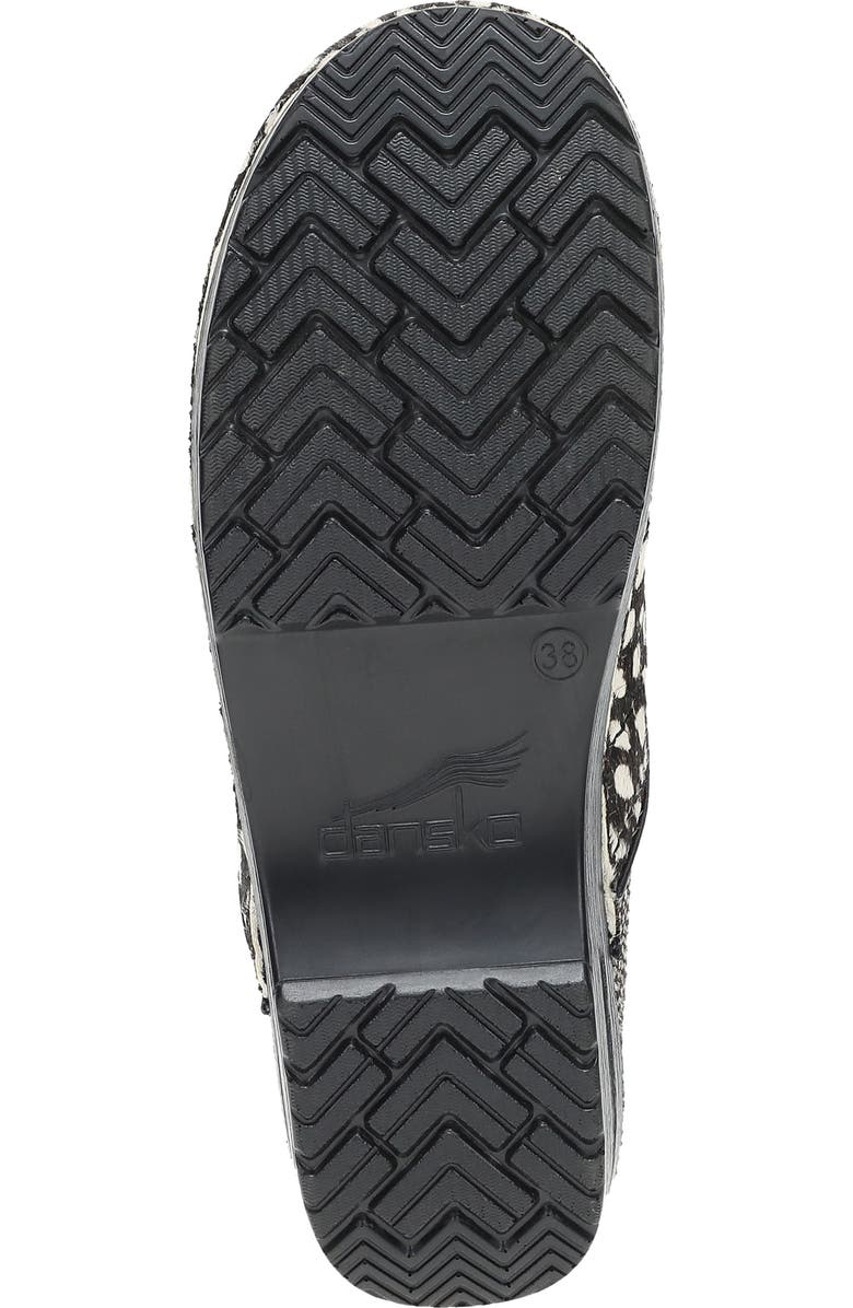 Dansko Professional Clog, Alternate, color, Spotted Haircalf