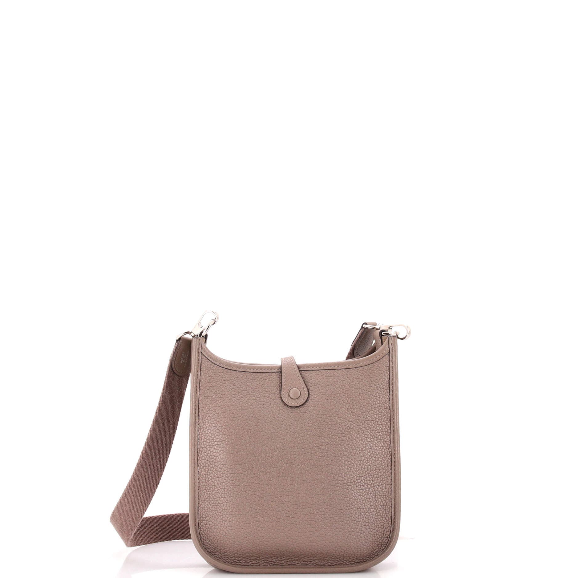 Pre-Owned Hermes Evelyne Bag Gen III Clemence TPM, Alternate, color, Gris Asphalte