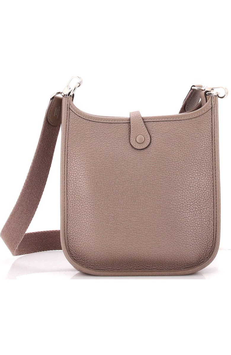 Pre-Owned Hermes Evelyne Bag Gen III Clemence TPM, Alternate, color, Gris Asphalte