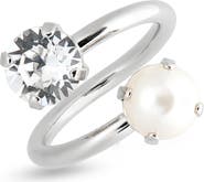 Justine Clenquet Annie Bypass Ring