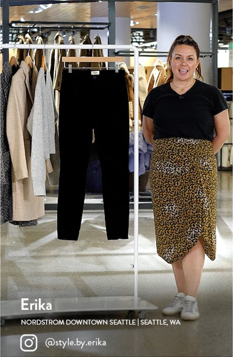 Jyothi High Waist Split Ankle Skinny Jeans, sales video thumbnail