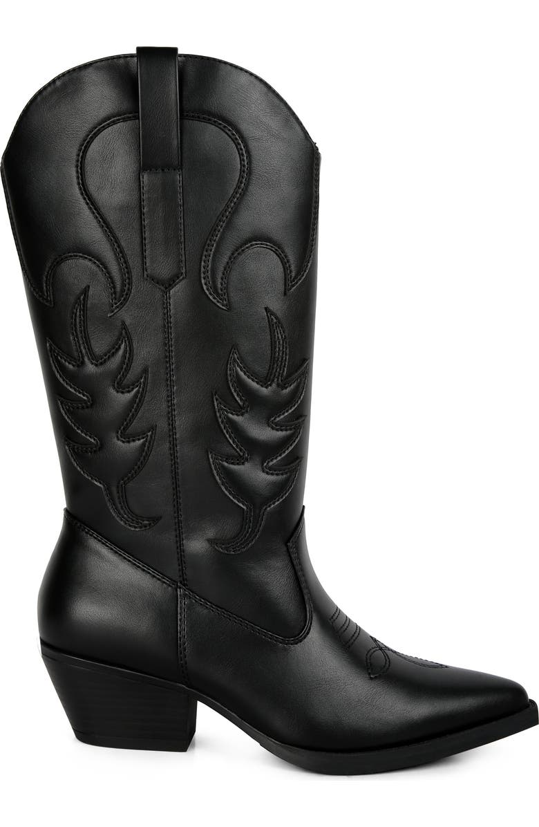 LONDON RAG Ponsies Western Boot, Alternate, color, Black