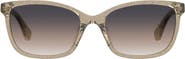 Kate Spade New York tabitha 55mm rectangular sunglasses