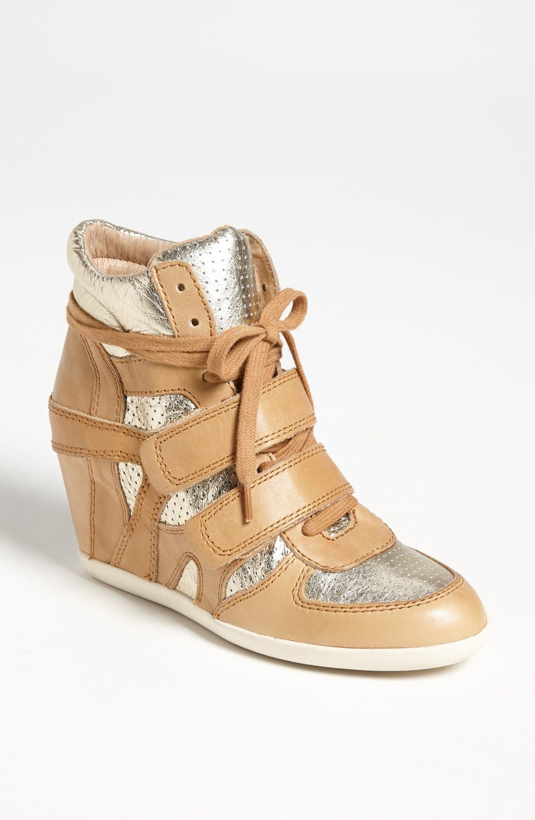 'Bea' Sneaker, Main, color, NATURAL/ PLATINE