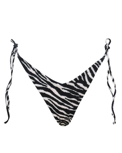 Ryan High-Rise Tie Side Bikini Bottom