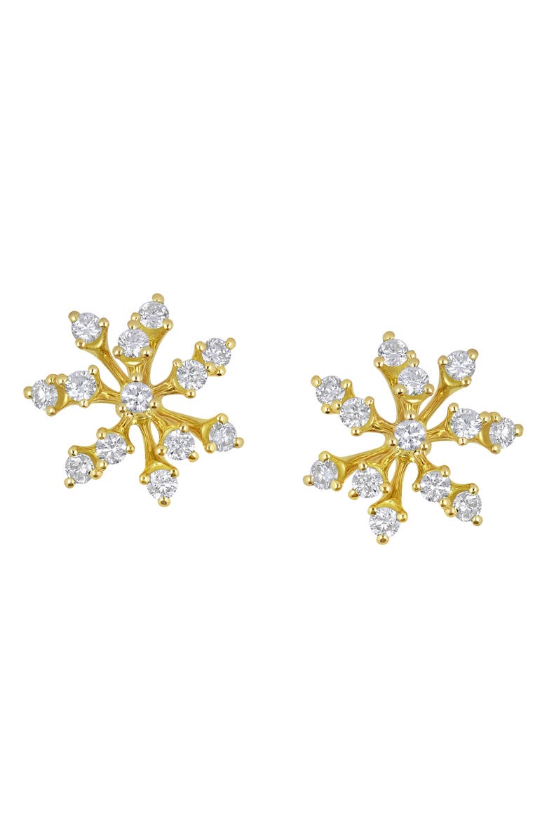 Hueb Luminus Small Diamond Earrings, Main, color, 