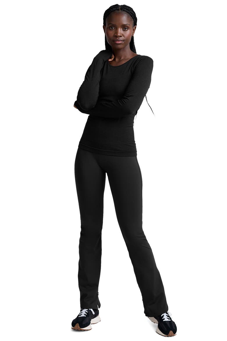 Pacer Fleece Pants, Alternate, color, BLACK