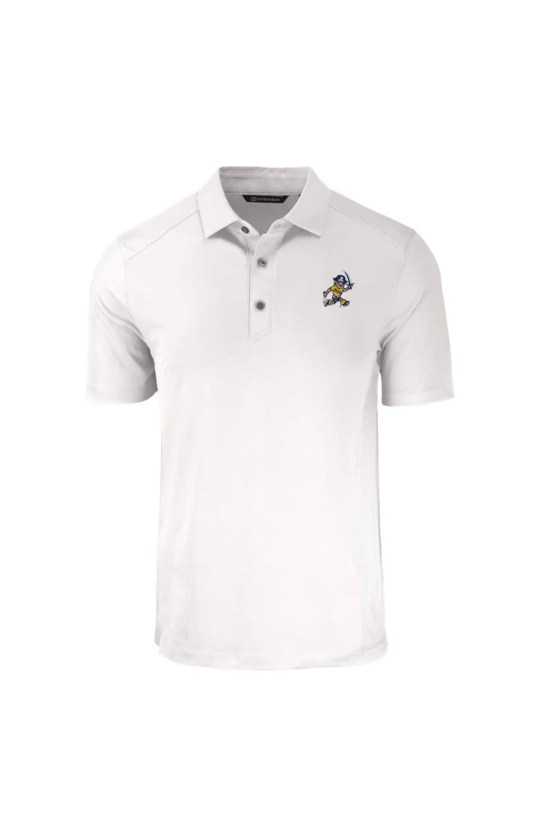 Cutter & Buck Men's Cutter & Buck White ETSU Buccaneers Big & Tall Forge Eco Stretch Recycled Polo, Alternate, color, 