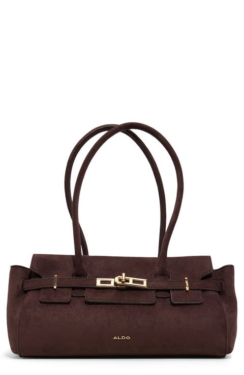 Latissee Faux Snakeskin Satchel
