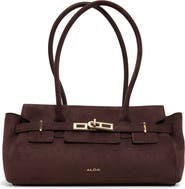 ALDO Latissee Faux Snakeskin Satchel
