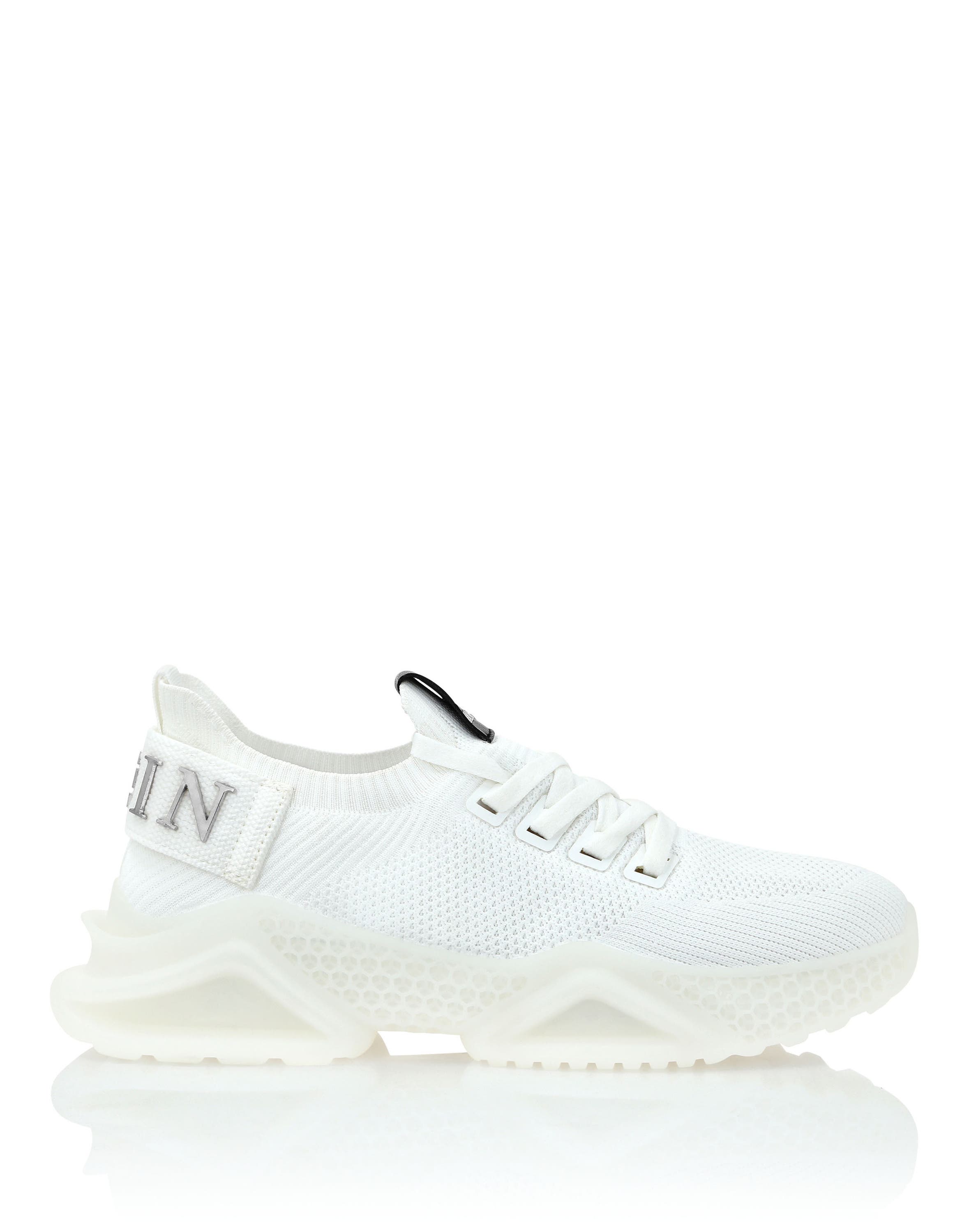 Runner Iconic Plein Unisex, Alternate, color, white/white