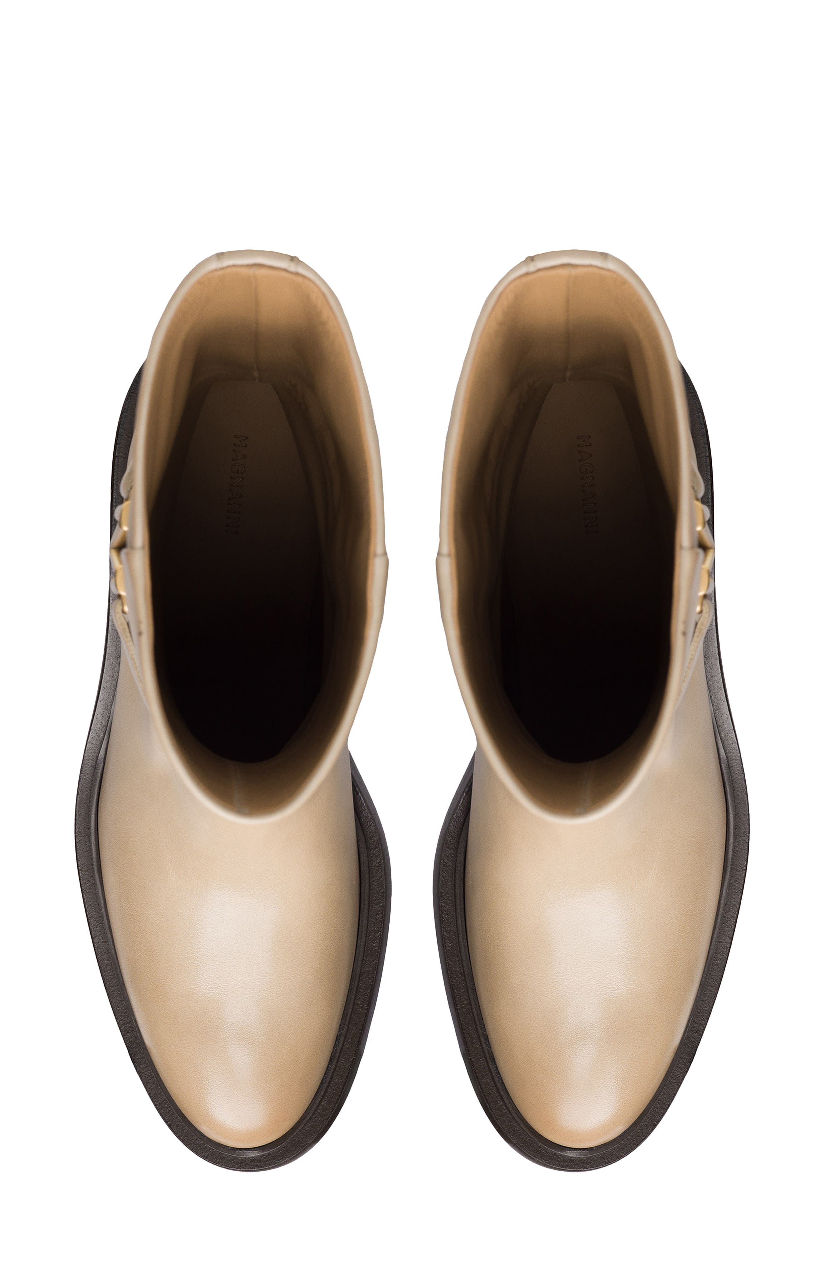 Magnanni Genevieve Bootie, Alternate, color, Cream