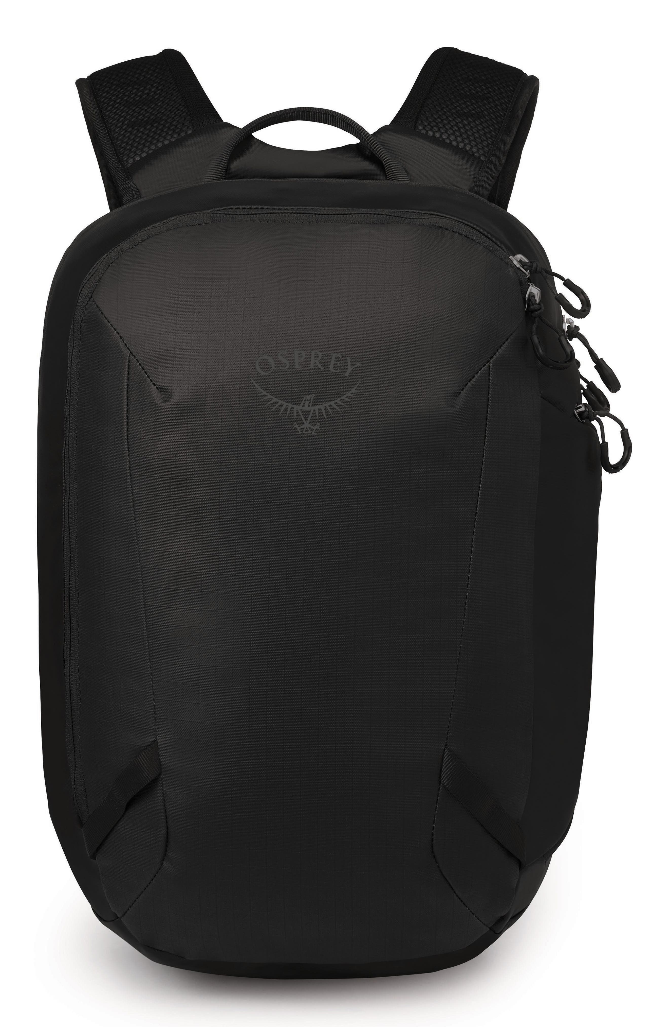 Transporter Panel Loader Backpack, Main, color, RAVEN BLACK