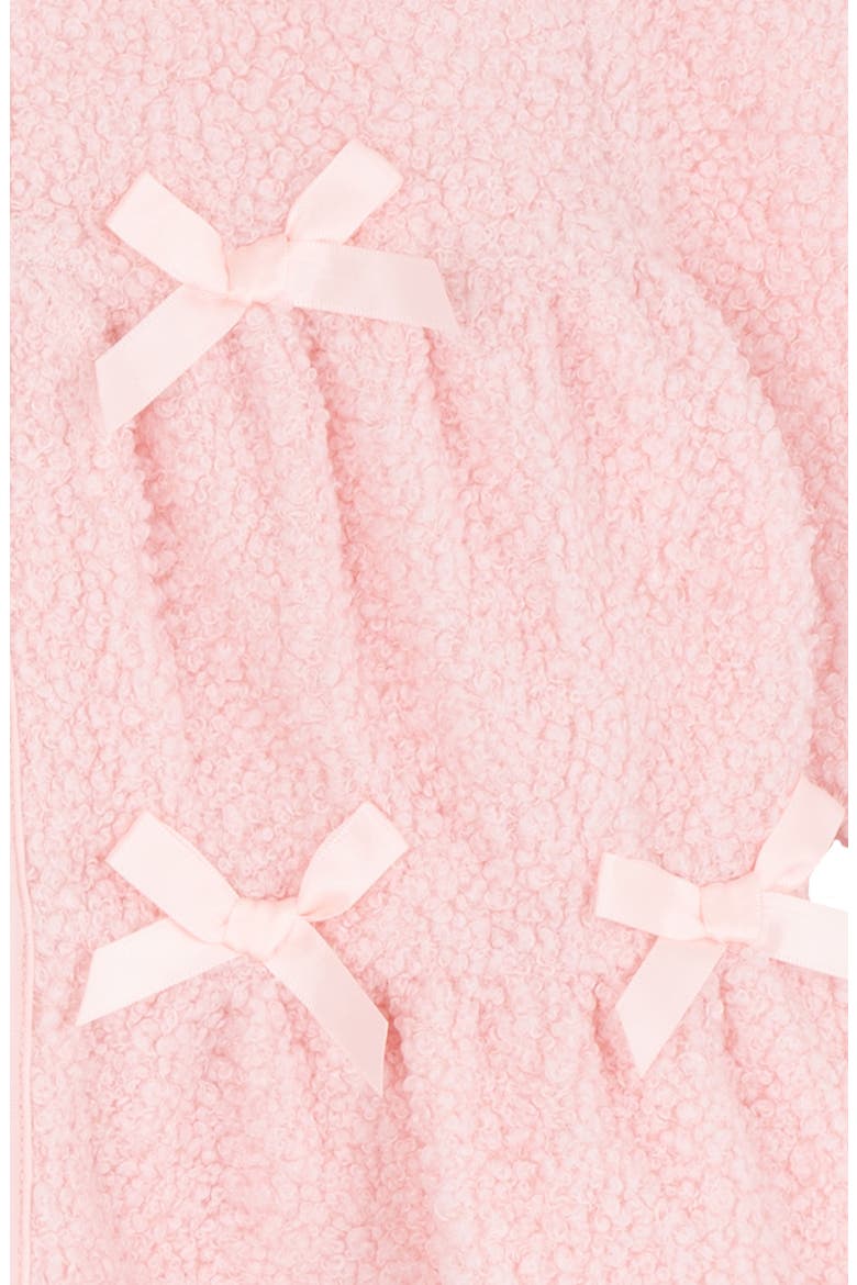 Fuzzy Jacket, Bodysuit & Jeans Set, Alternate, color, PINK